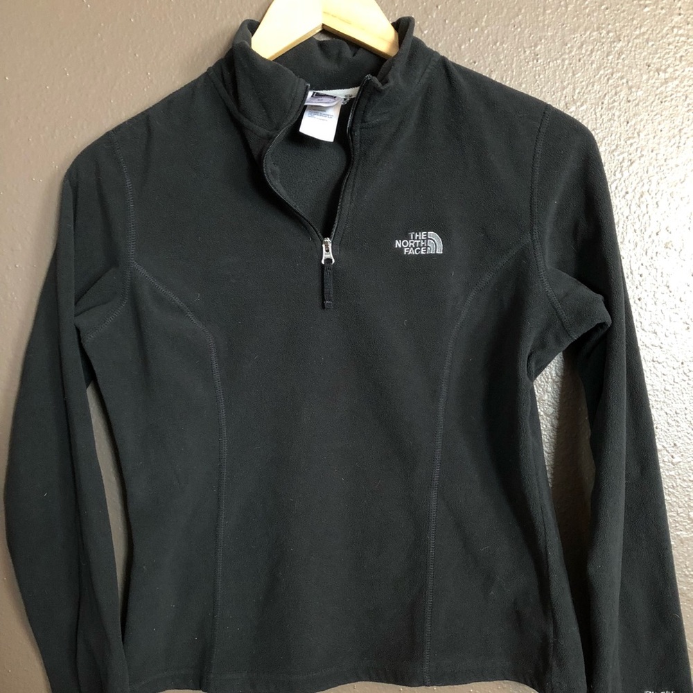 North Face fleece quarter zip